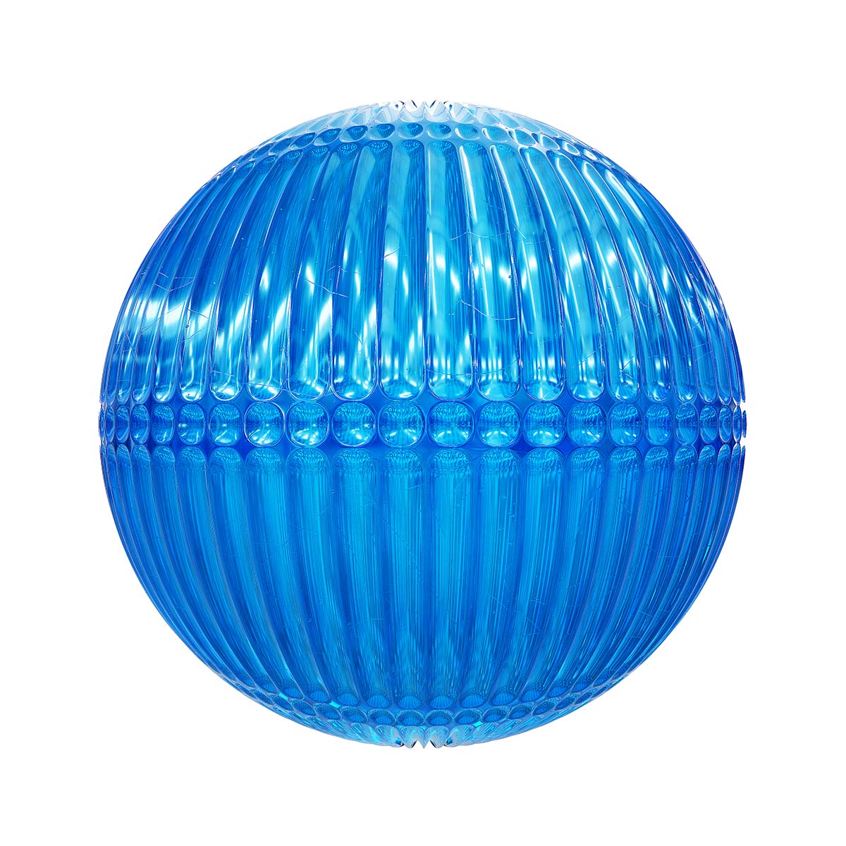 Blue Patterned Glass PBR Texture