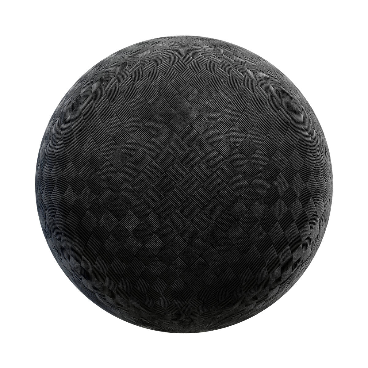 Black Patterned Plastic PBR Texture