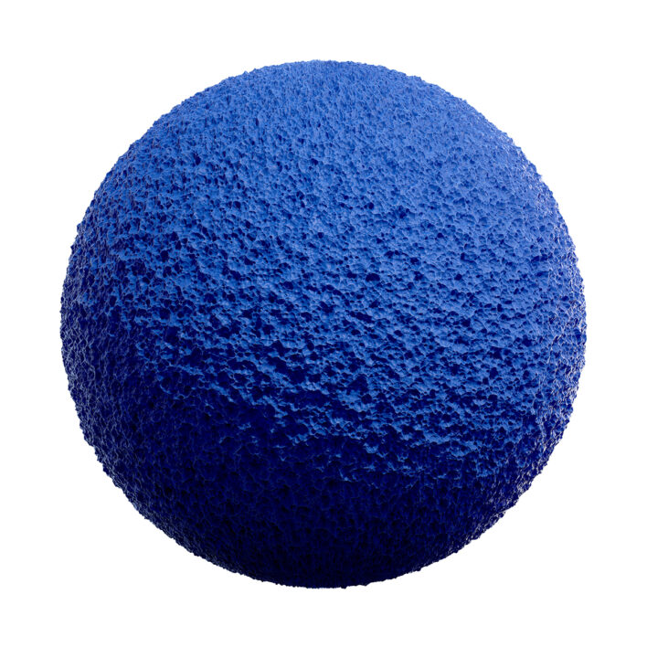 Blue Spondage PBR Texture