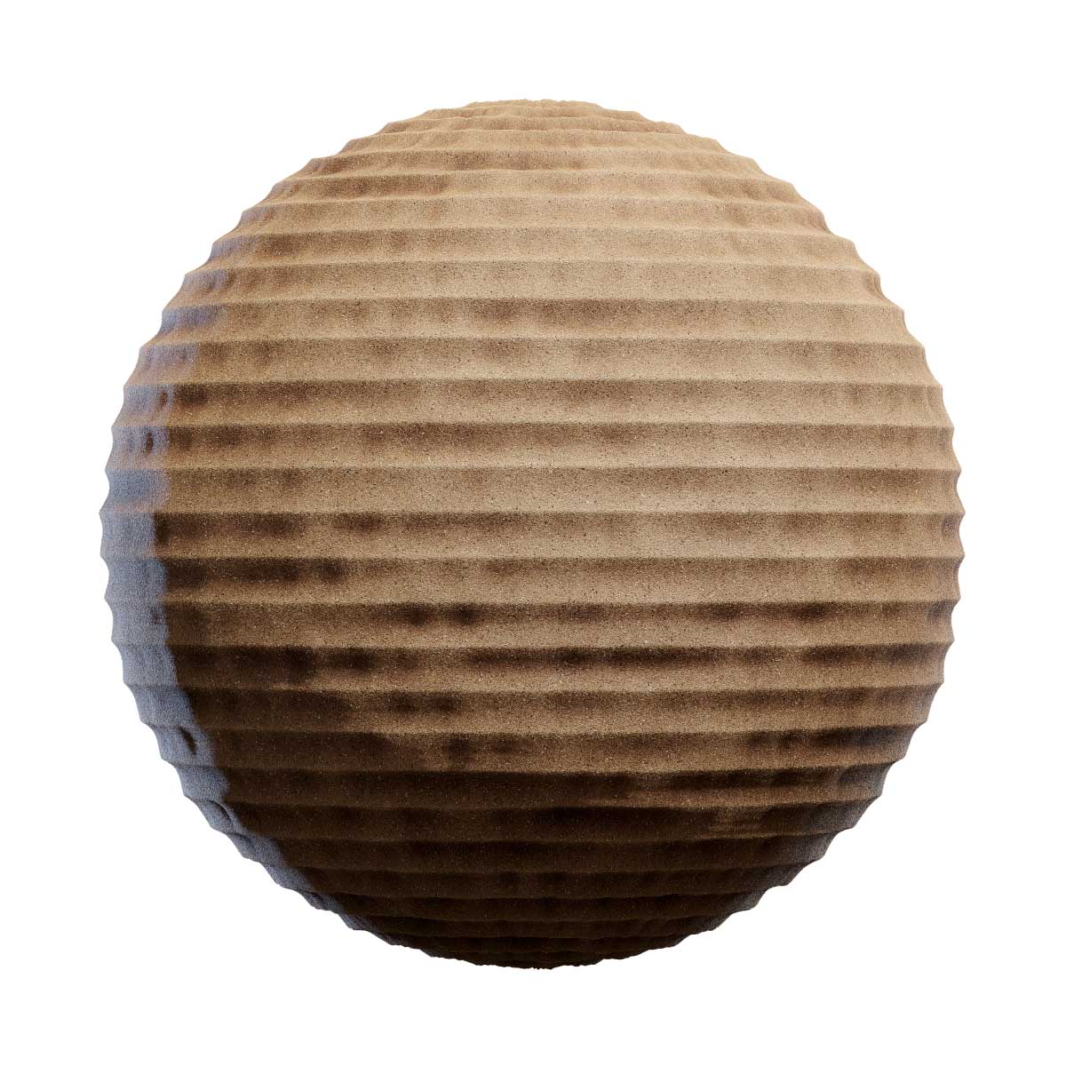 Brown Cardboard PBR Texture