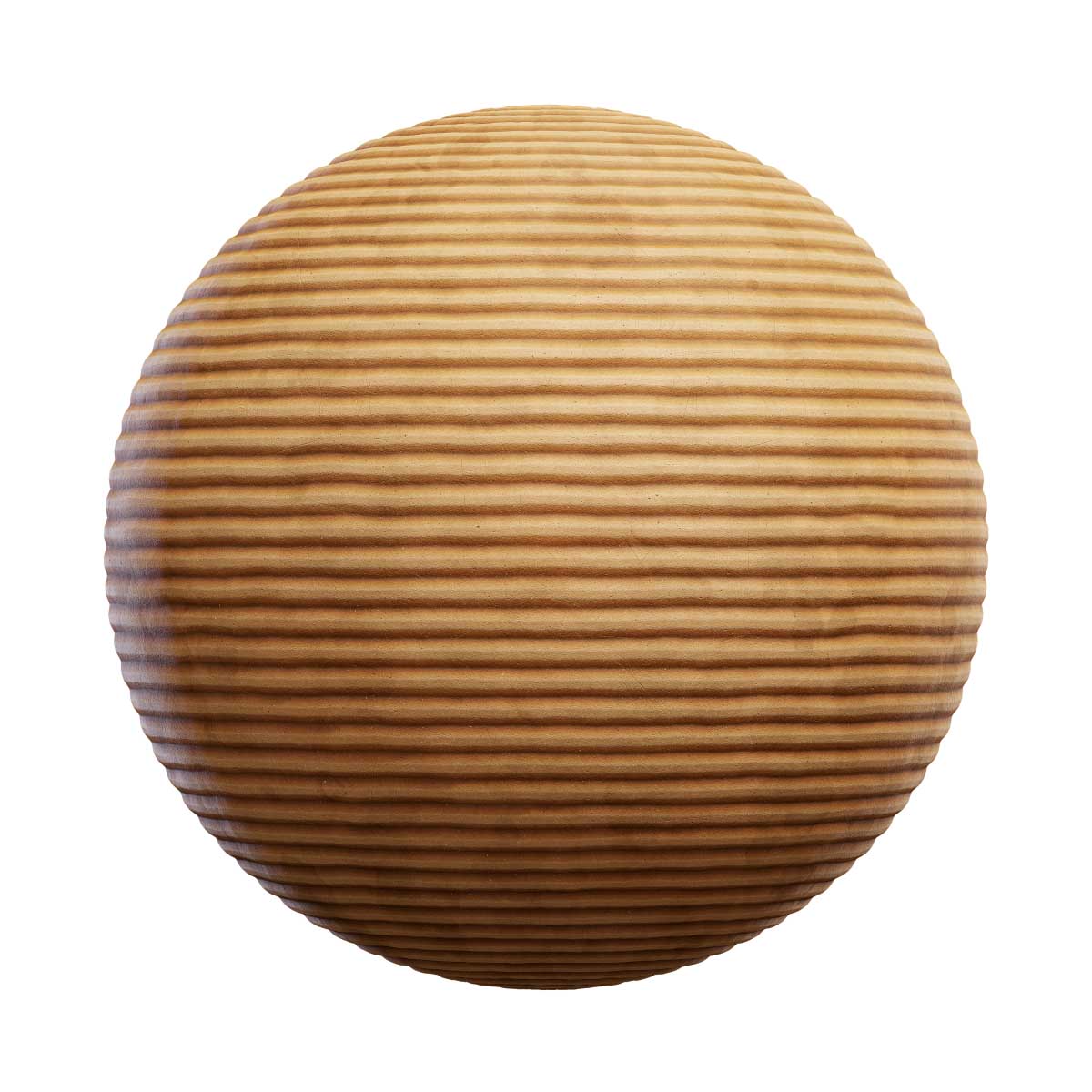 Brown Cardboard Bottom Layer PBR Texture