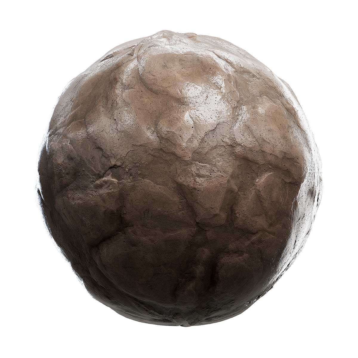 Brown Clay PBR Texture