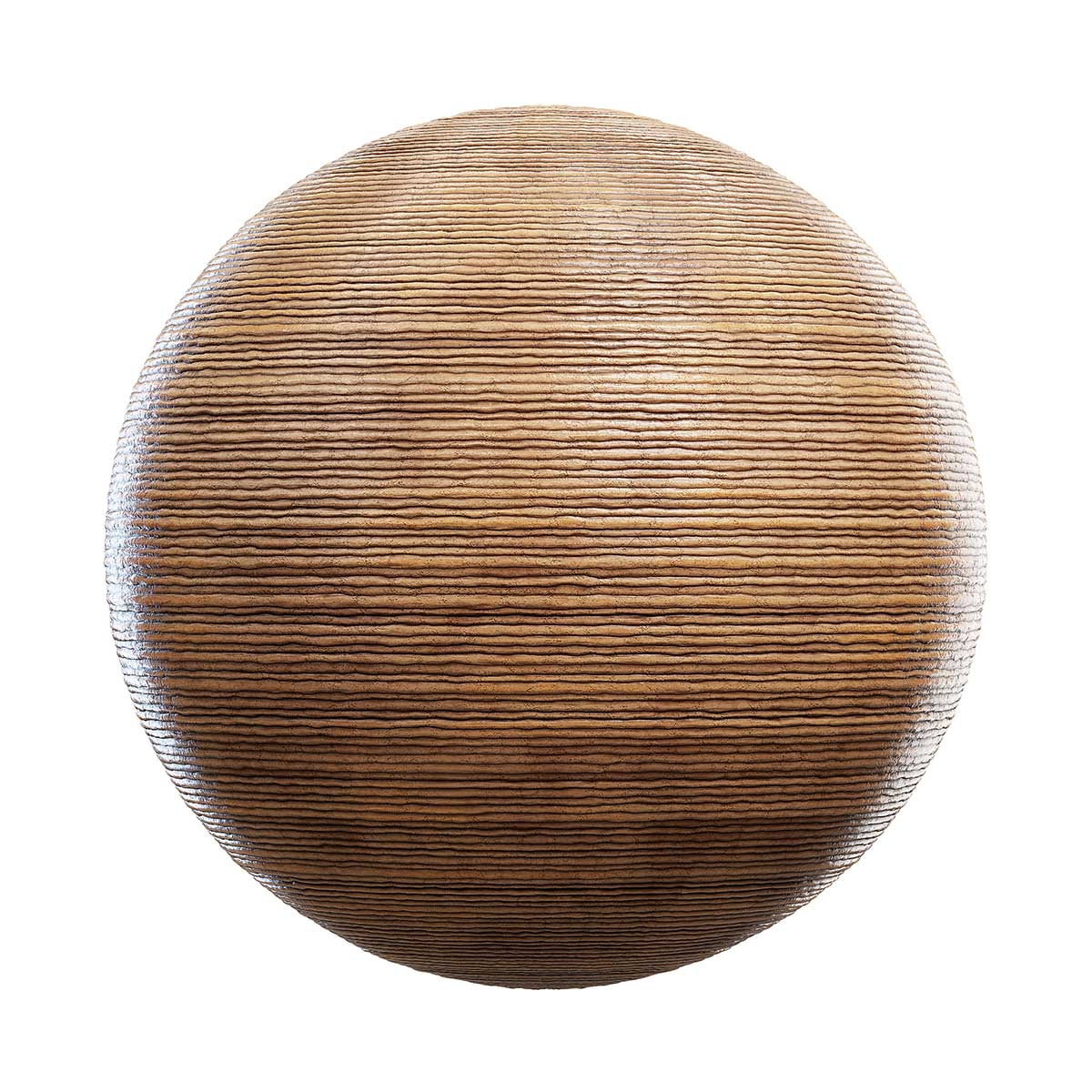 Brown Clay Pot PBR Texture