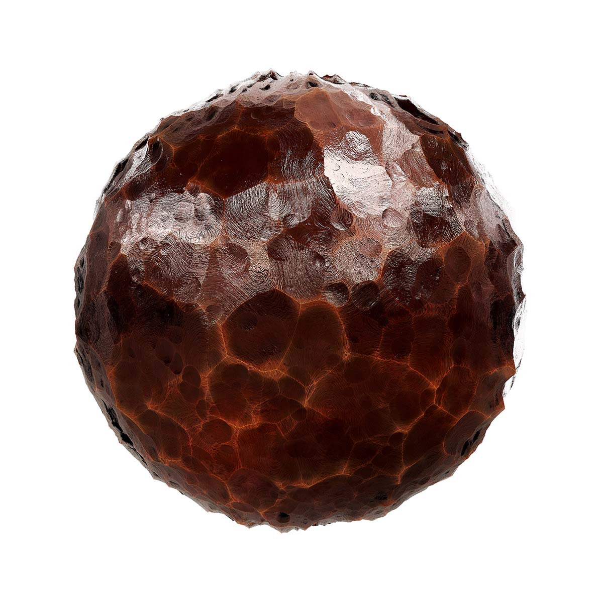 Brown Crystal PBR Texture