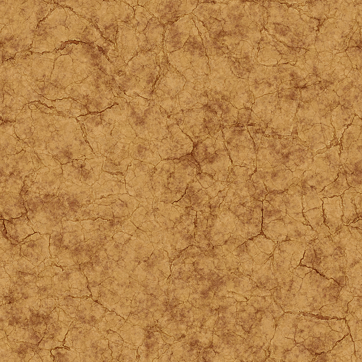 Cracked Red Clay Ground with Water PBR Texture