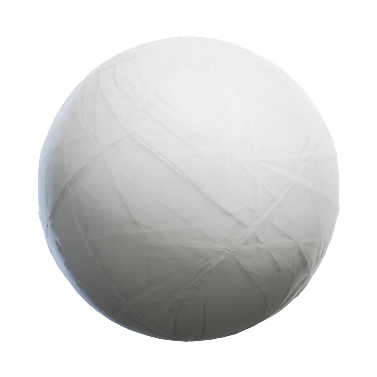 Crumbled White Paper Sheet PBR Texture