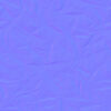 Crumpled Paper Sheet with Scribbles PBR Texture - Image 7