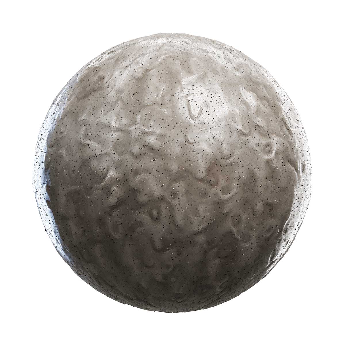 Dripping Grey Clay PBR Texture