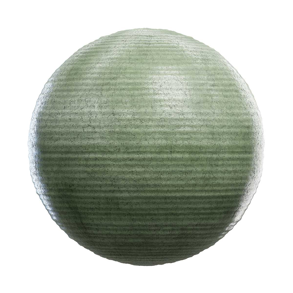 Green Clay Pot PBR Texture