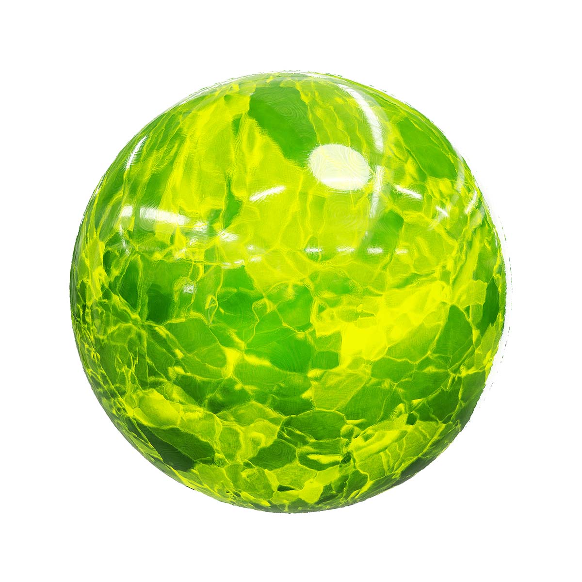 Green Crystal PBR Texture