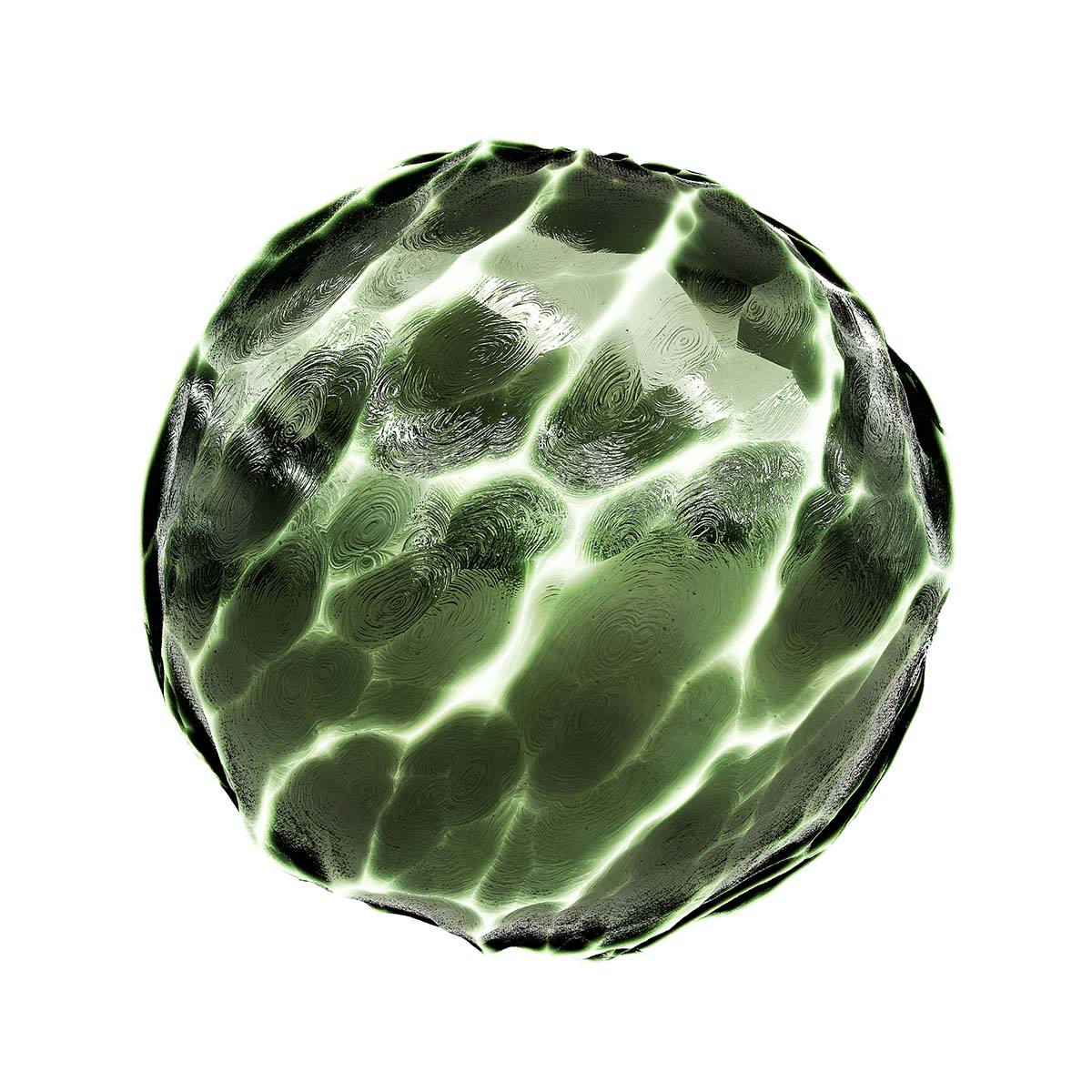 Green Crystal PBR Texture