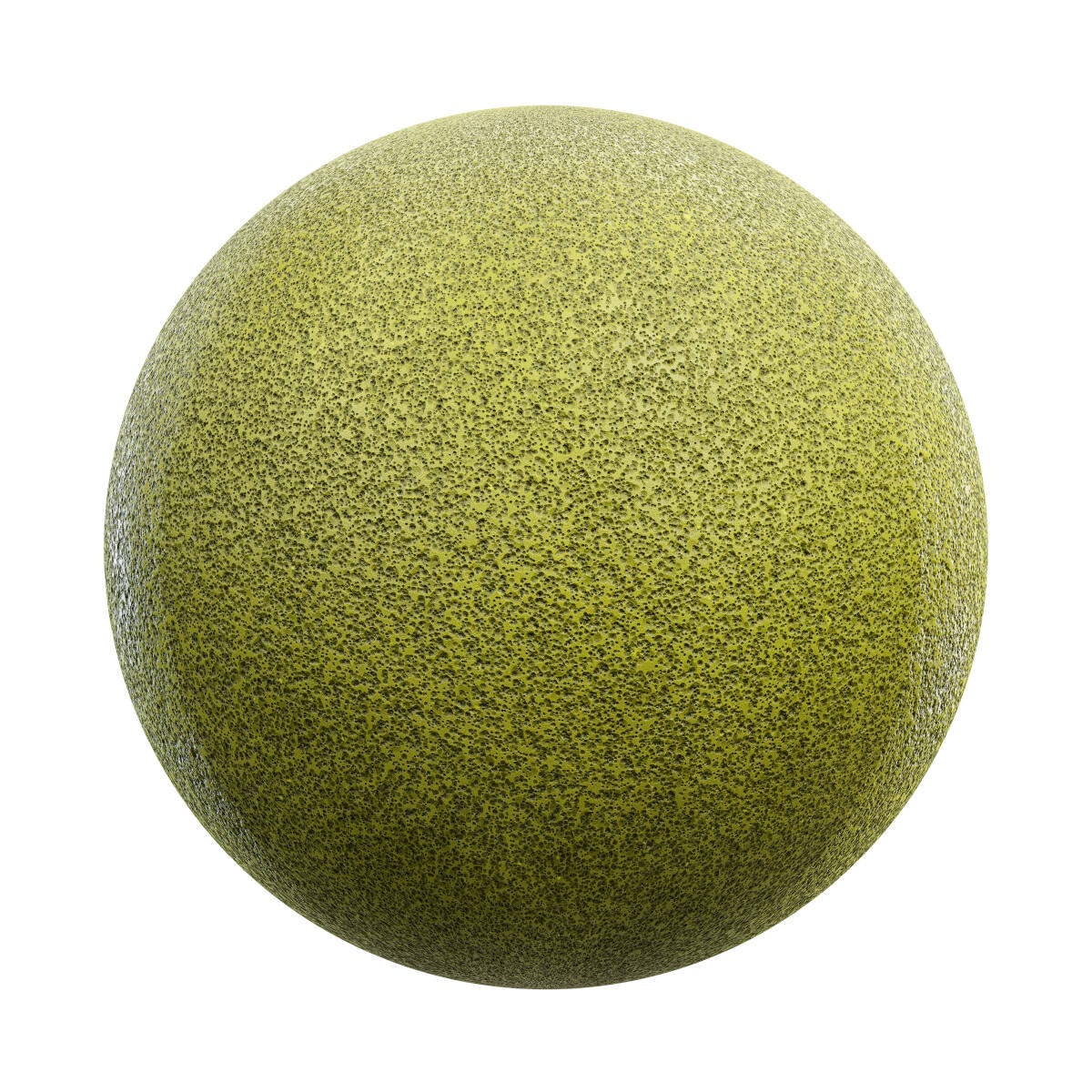 Green Rough Plastic PBR Texture