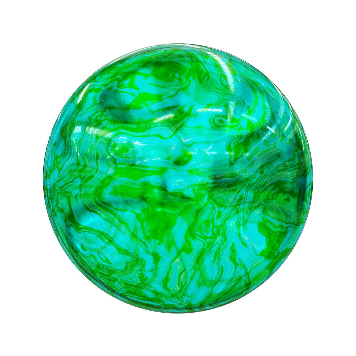 Green Stained Glass PBR Texture