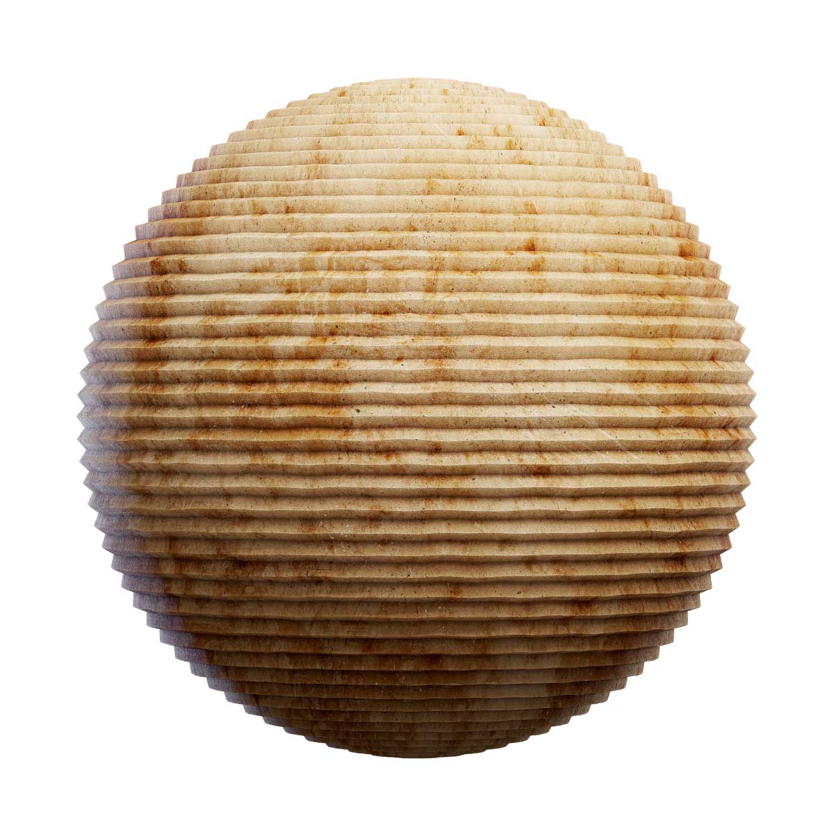 Old Beige Cardboard PBR Texture