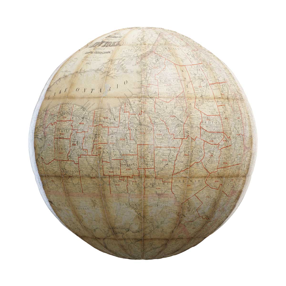 Old Map PBR Texture