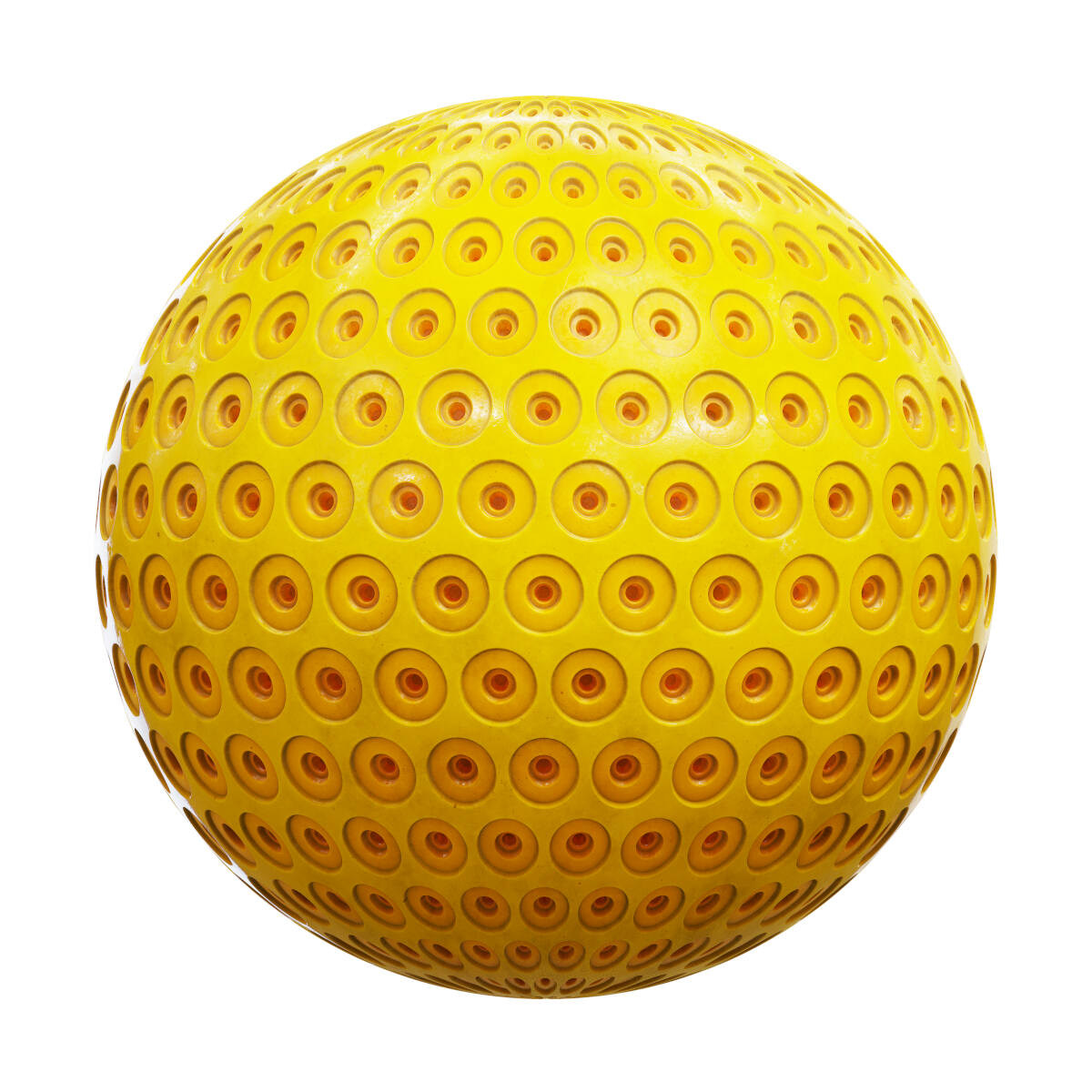 Orange Patterned Plastic PBR Texture