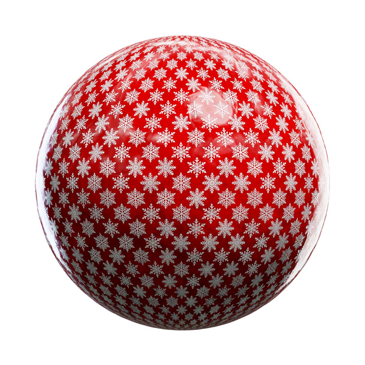 Red and White Wrapping Paper PBR Texture