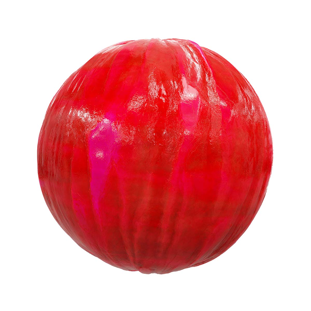 Red Crystal PBR Texture