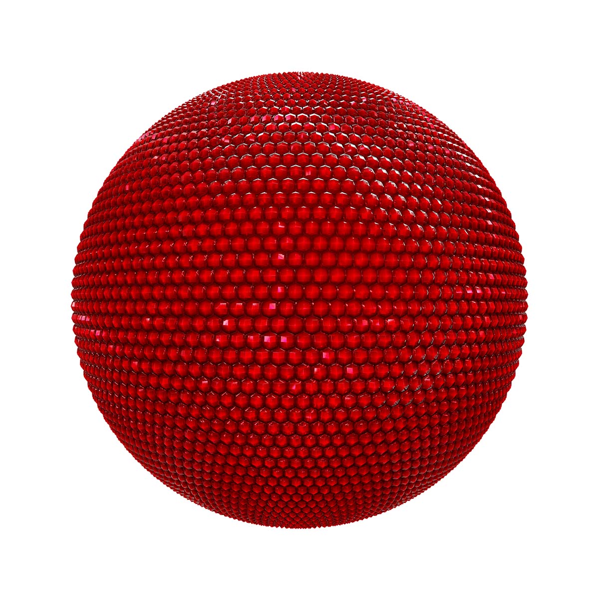 Red Diamond Glass PBR Texture