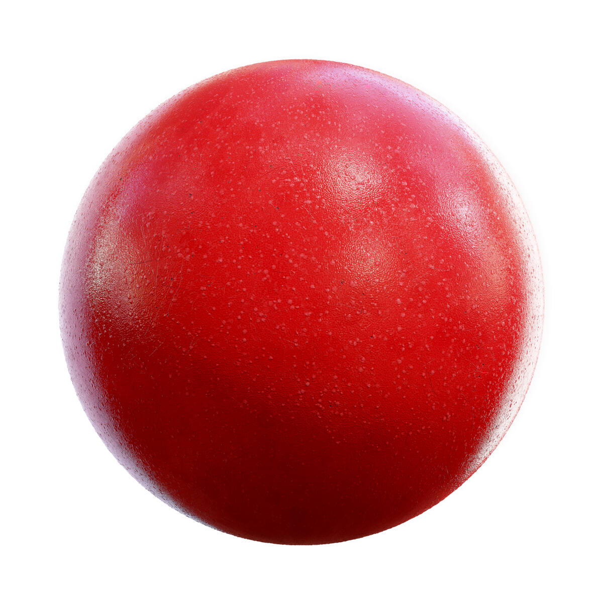 Red Old Plastic PBR Texture