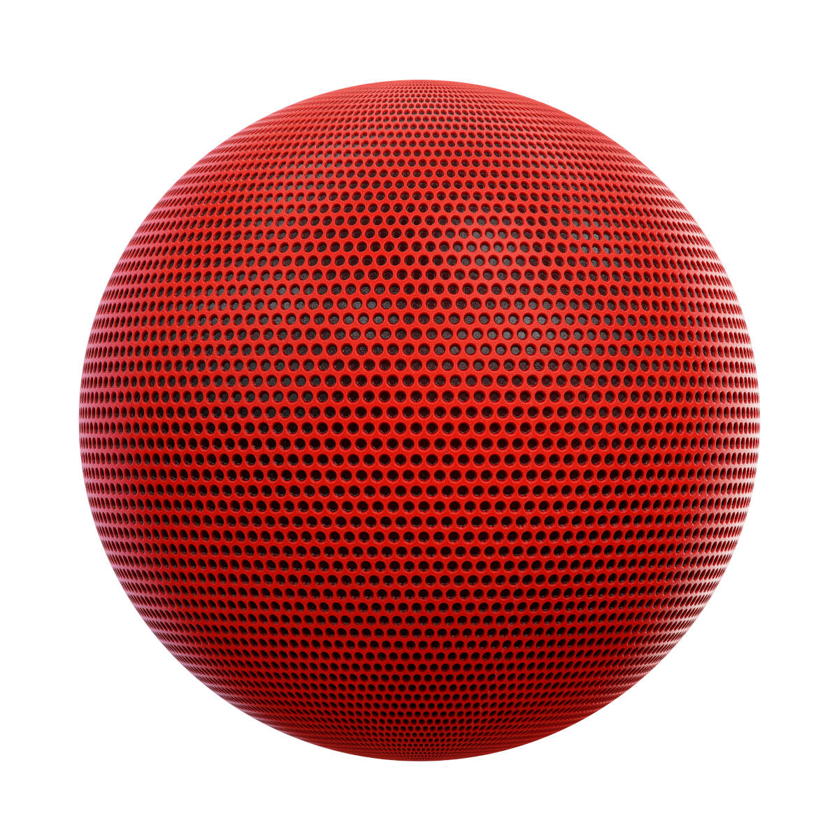 Red Patterned Plastic PBR Texture