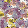 Scattered Euro Bills PBR Texture - Image 2