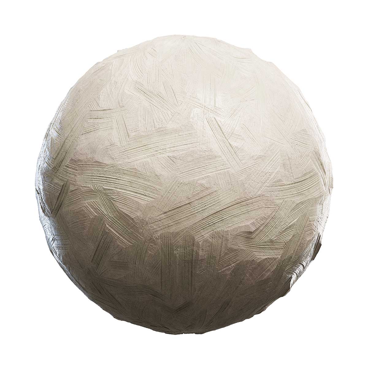 Scratched Beige Clay PBR Texture