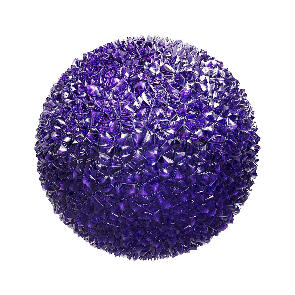 Violet Small Crystals PBR Texture