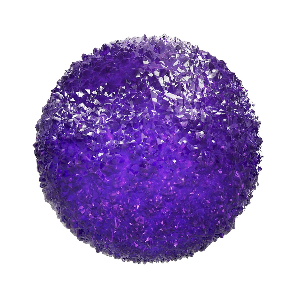 Purple Small Crystals PBR Texture