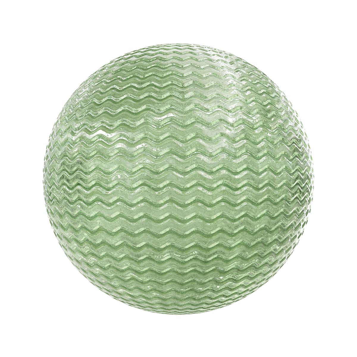 Wavy Green Glass PBR Texture