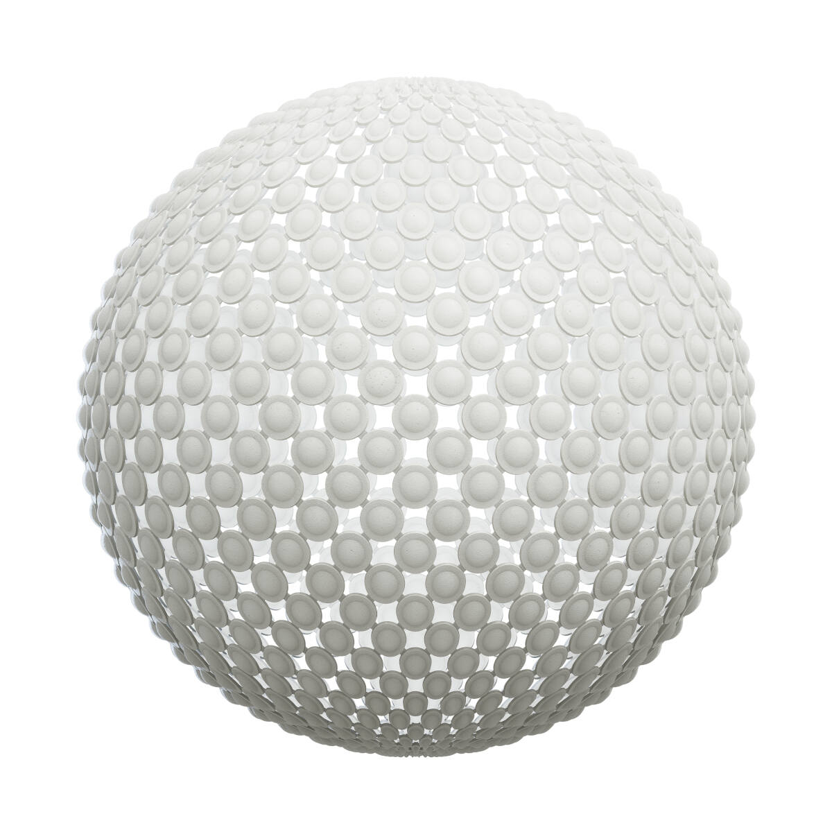 White Patterned Plastic PBR Texture