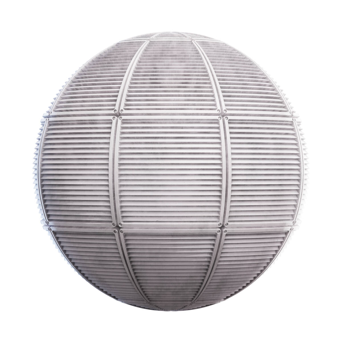 White Plastic Vents PBR Texture