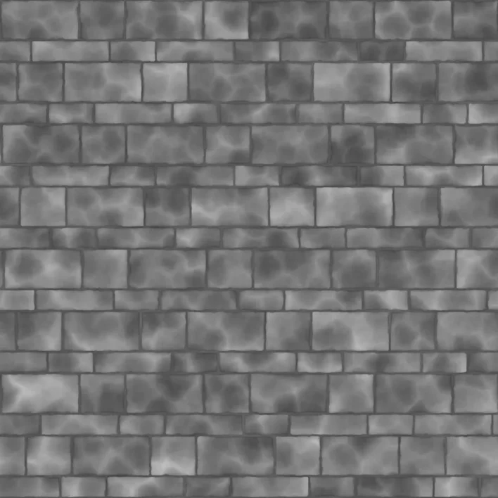 Beige Stone Slab Wall PBR Texture