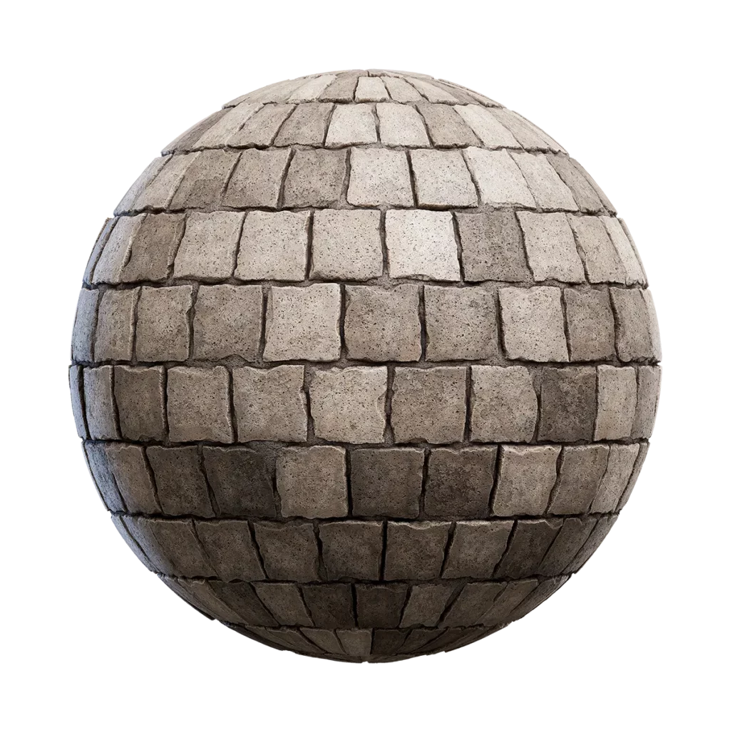 Beige Stone Slab Wall (4588)