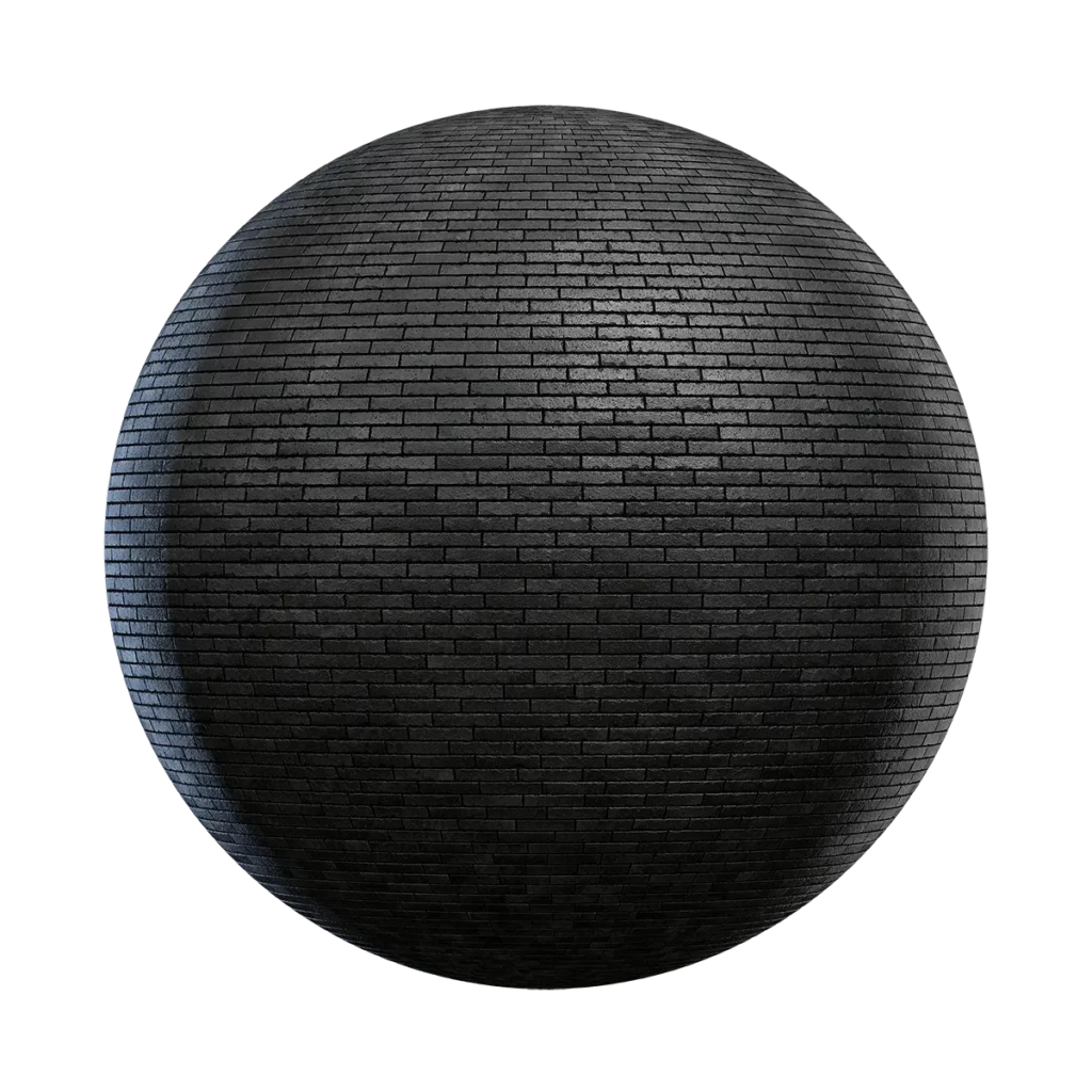 Black Brick Wall (4557)