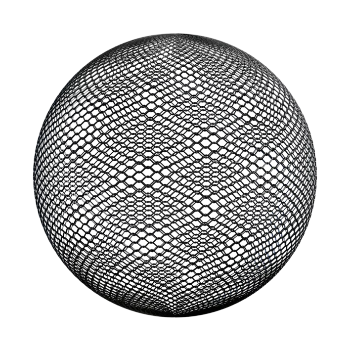 Black Wire Fence (47100)