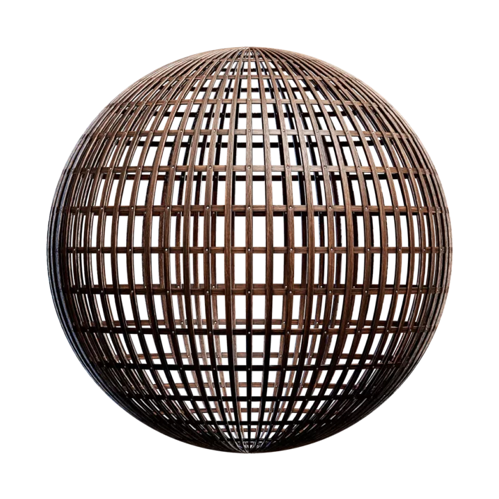 Dark Wooden Fence (4786)