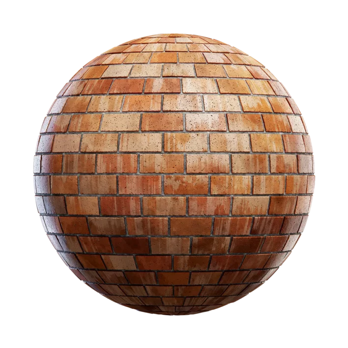 Dirty Brown Brick Wall (4562)