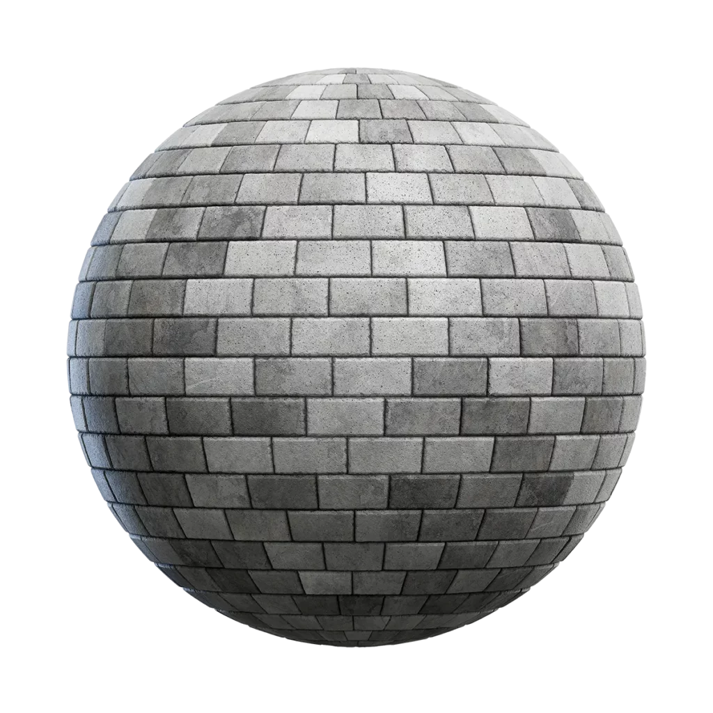 Grey Brick Wall (4555)