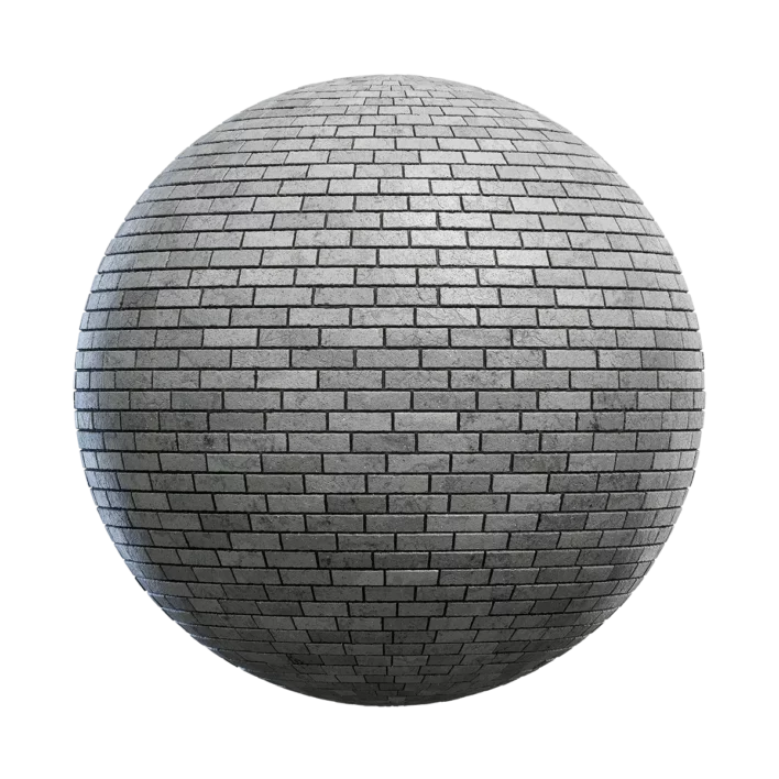 Grey Brick Wall (4569)