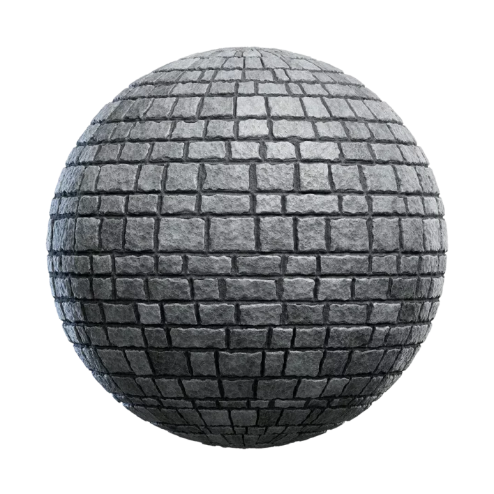 Grey Stone Brick Wall (4573)