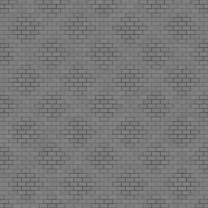 Old and Patterned Red Brick Wall PBR Texture