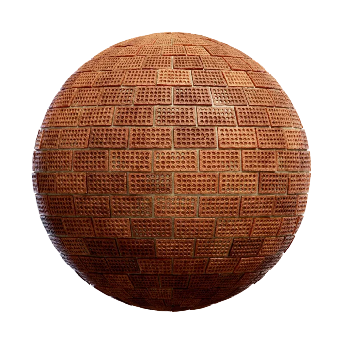 Old Brown Brick Wall (4552)
