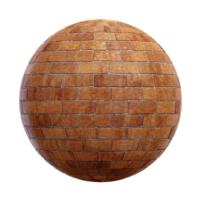 Orange Brick Wall (4565)