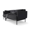 2-Seat Grey Sofa - Image 3
