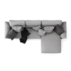 Grey 3-Seat Corner Sofa - Image 4