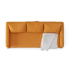 3-Seat Orange Sofa - Image 4