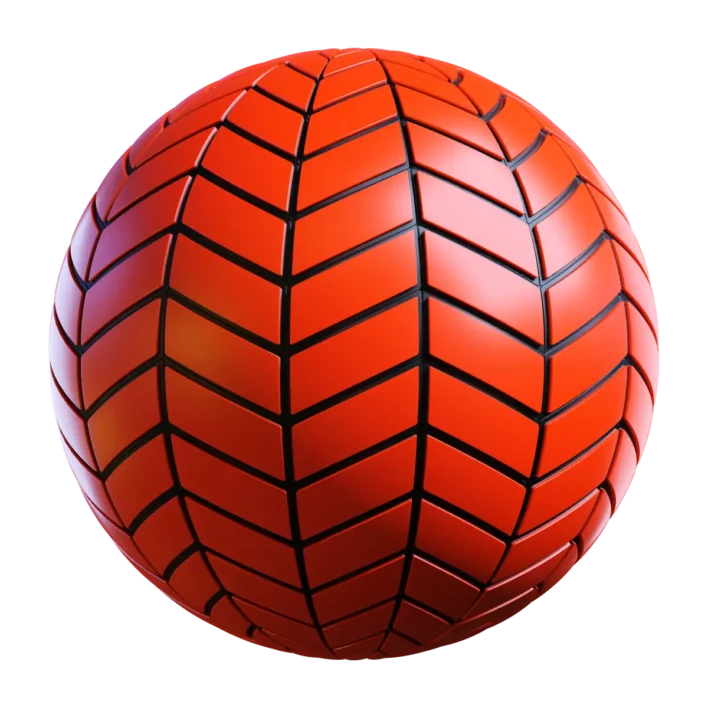 Red Diamond Pattern Wall Panel (4864)