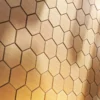 Hexagonal Wooden Wall Panel (4815) - Image 2