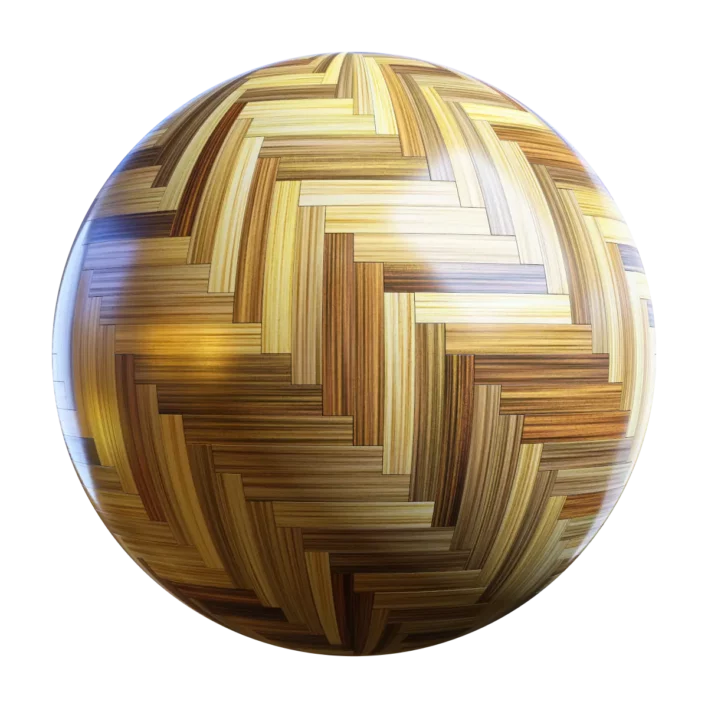 Bamboo Herringbone Wood Parquet (4933)